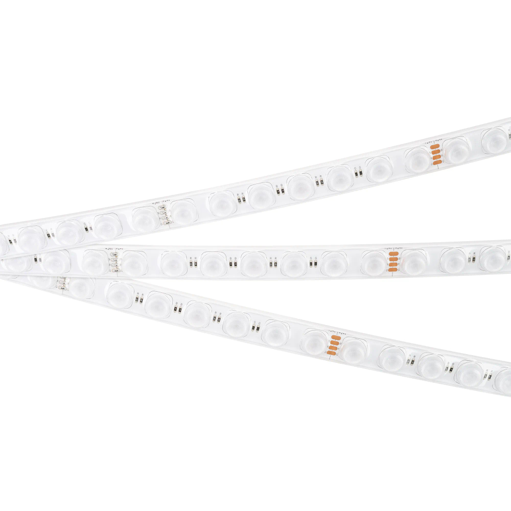 Светодиодная лента герметичная FLT-PS-S42-23mm 24V RGB (21 W/m, IP67, 30deg, 5m) (Arlight, -) 037729