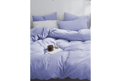 Постельное белье GoodNight Сатин Делюкс 1,5 сп. (с нав. 50х70) лаванда