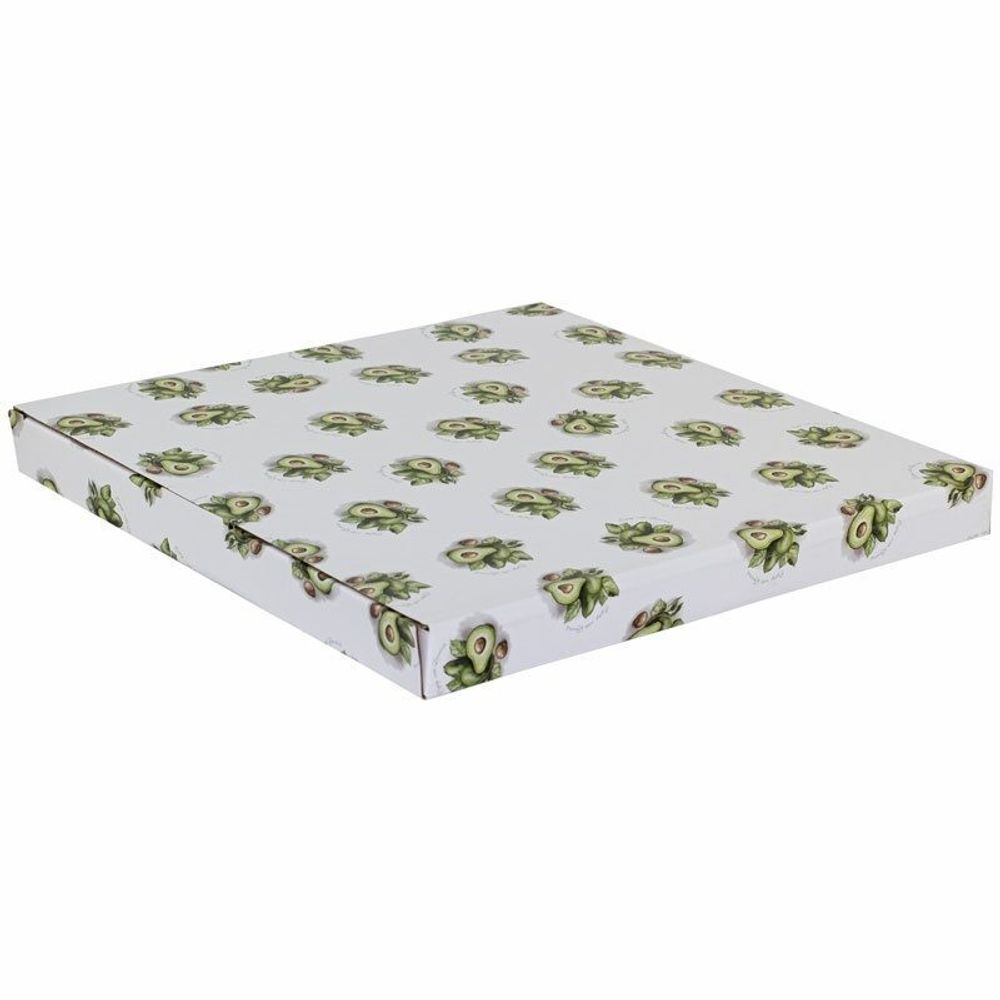 Lenardi 109-064 Круглое блюдо 30,5см АВОКАДО в под.уп.(х12)Фарфор