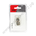 FUBAG Переходник 1/4 дюйма F на елочку 8мм с обжимным кольцом 11Х13мм блистер 2 шт