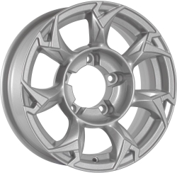 Khomen 1505 5.5x15 5x139.7 ET 5 Dia 108.1 (grey)