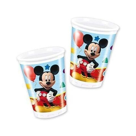 Стаканы Микки Затейник, 8 штук
