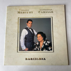 Винтажная виниловая пластинка LP Freddie Mercury, Montserrat Caballe Barcelona (Англия 1988)