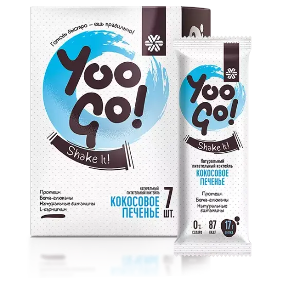 Питательный коктейль Кокосовое печенье Yoo Gо