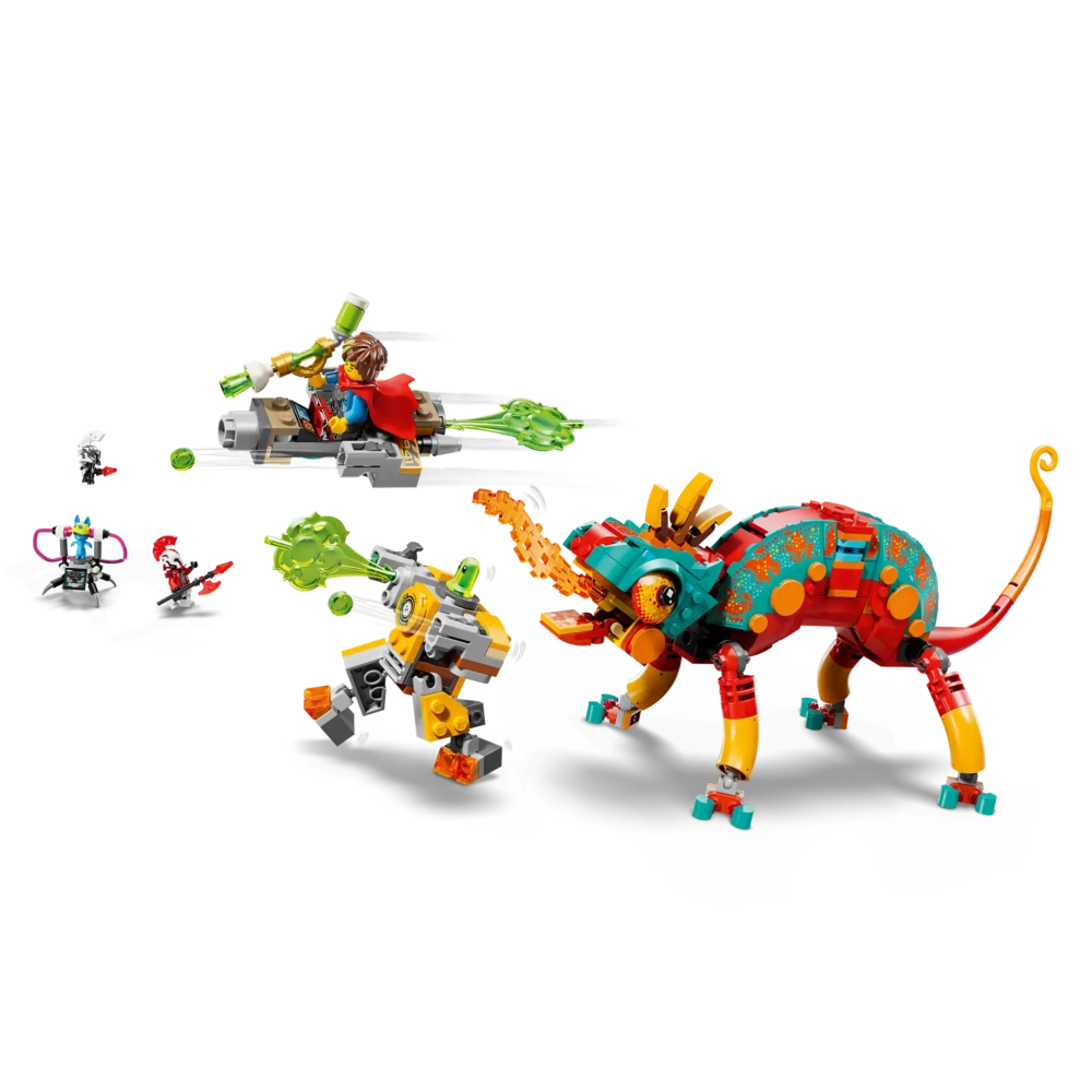 Конструктор LEGO DREAMZzz 71492 Огненный хамелеон Матео