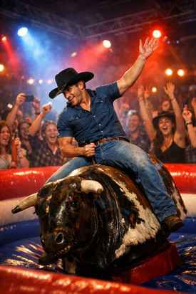 Секреты родео: как правильно кататься на механическом быке и не падать