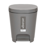 Контейнер для мусора педальный YUTO 8л цвет серый