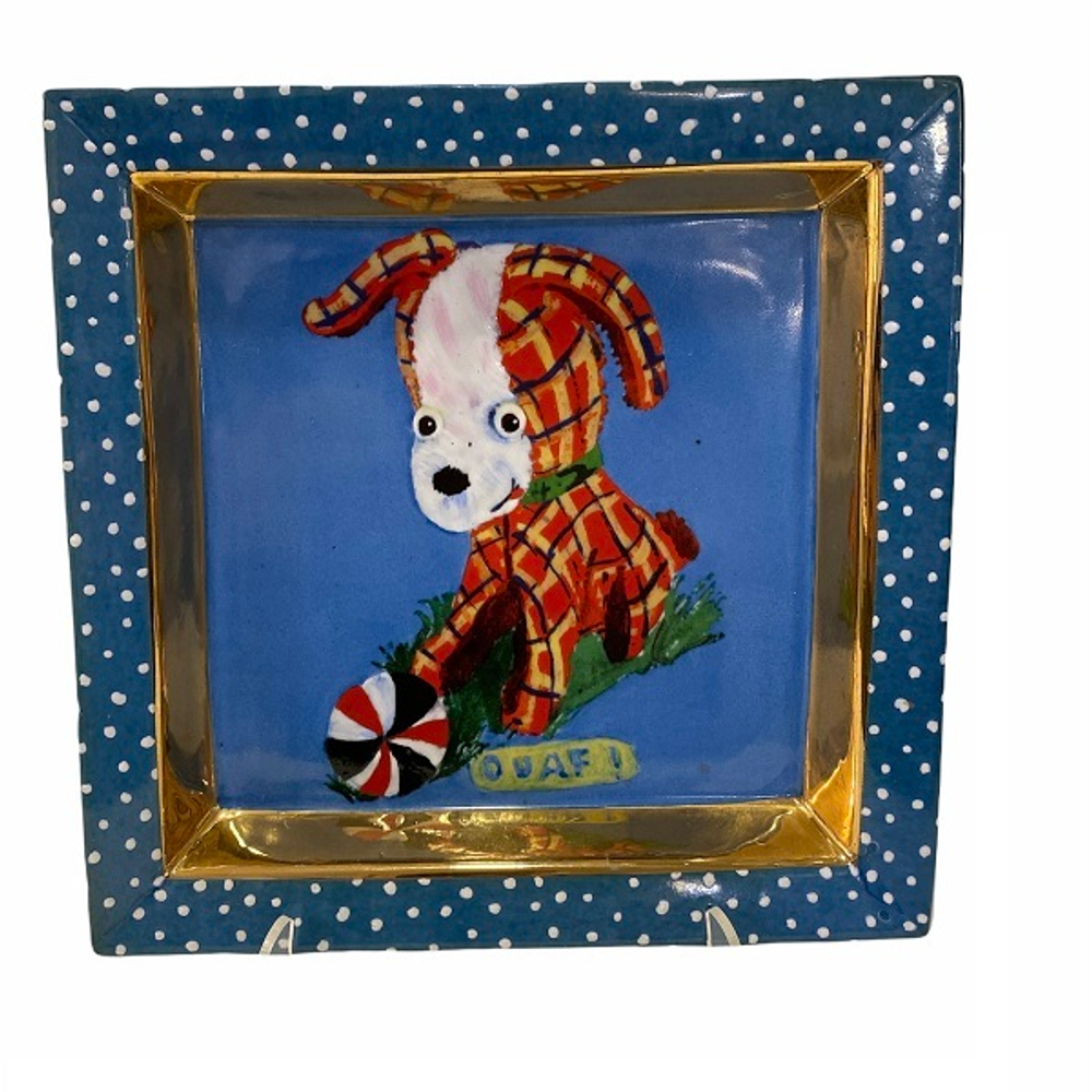 Поднос Собачка