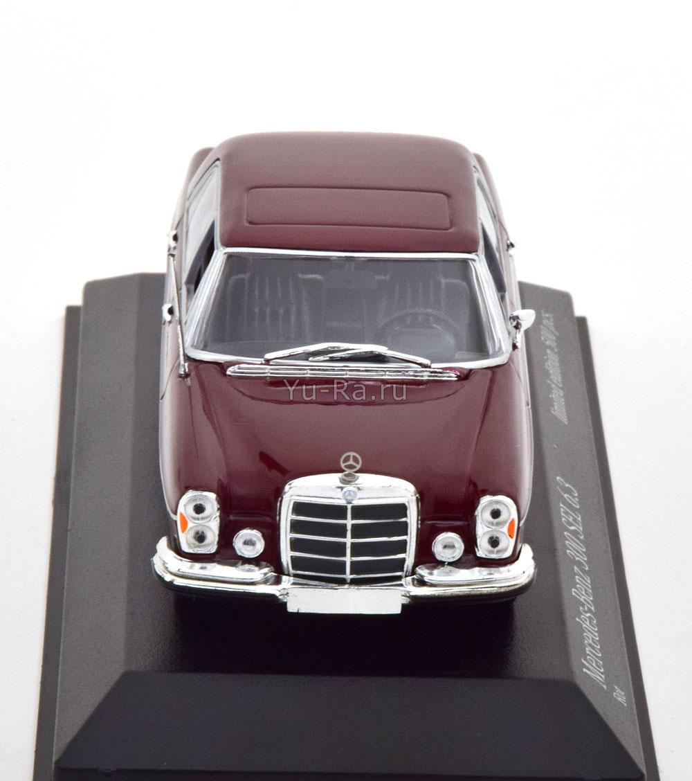 Mercedes-Benz 300 SEL 6.3 W109 1968 darkred Minichamps 1:43