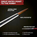 Hobby Starter Brush Set (Synthetic)