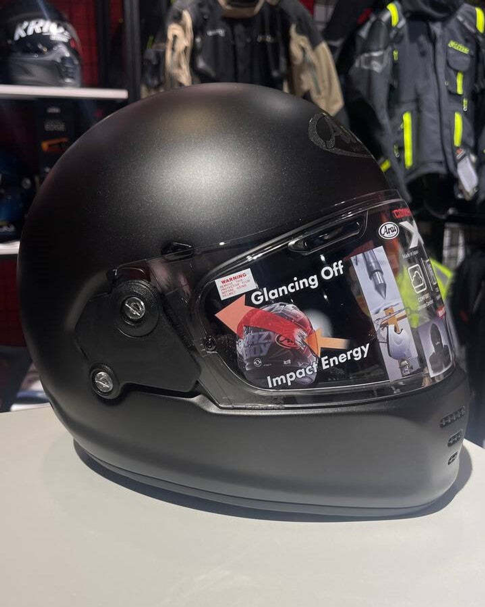 Мотошлем Arai Concept-X, чёрный матовый