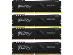 Оперативная память Kingston Fury Beast Black Gaming Memory KF436C17BBK4/32, DDR4 4х 32ГБ 3600 МГц, DIMM, RTL