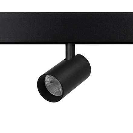 Магнитный трековый светильник ЭРА TRM20-6-7W4K BK светодиодный 7Вт 4000К черный для системы NOVA