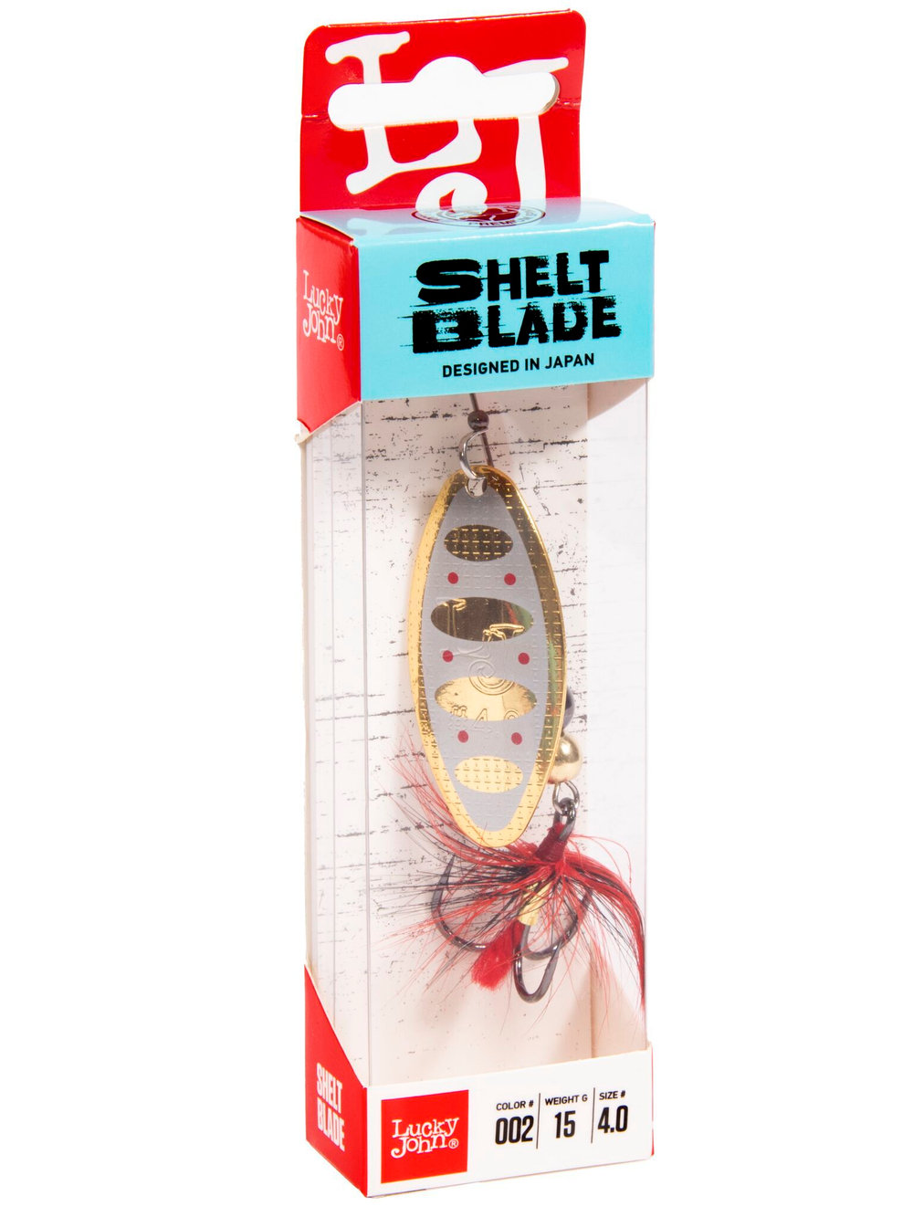 Блесна вращ. Lucky John SHELT BLADE 4 15,0г 002