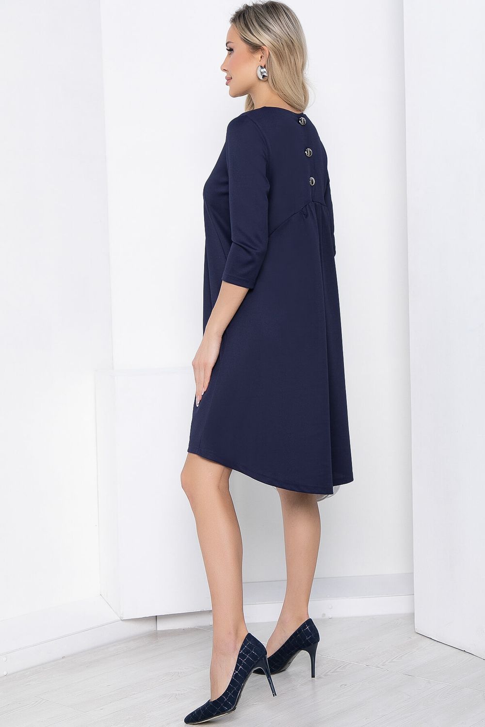 Платье "Леди Элегант" синее П8589 LT Collection