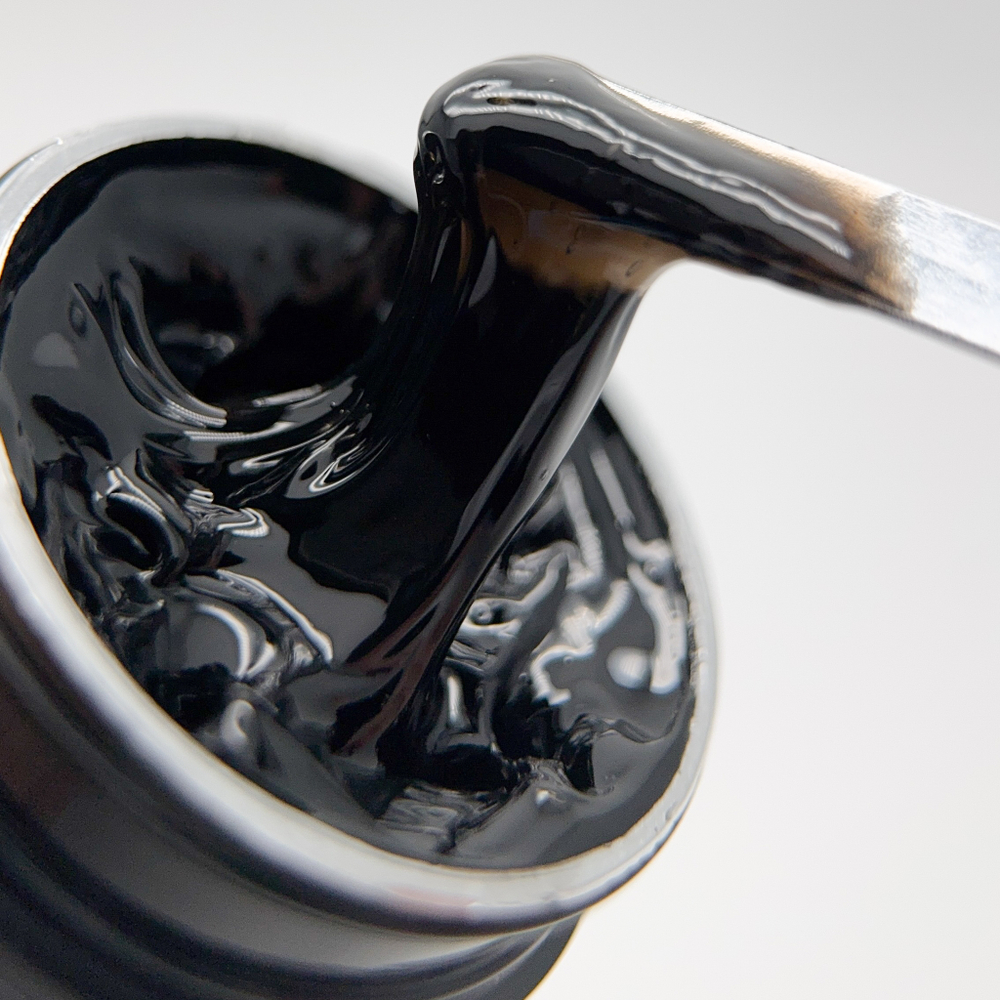 ZT Витражный гель желе "Black" 15 гр.