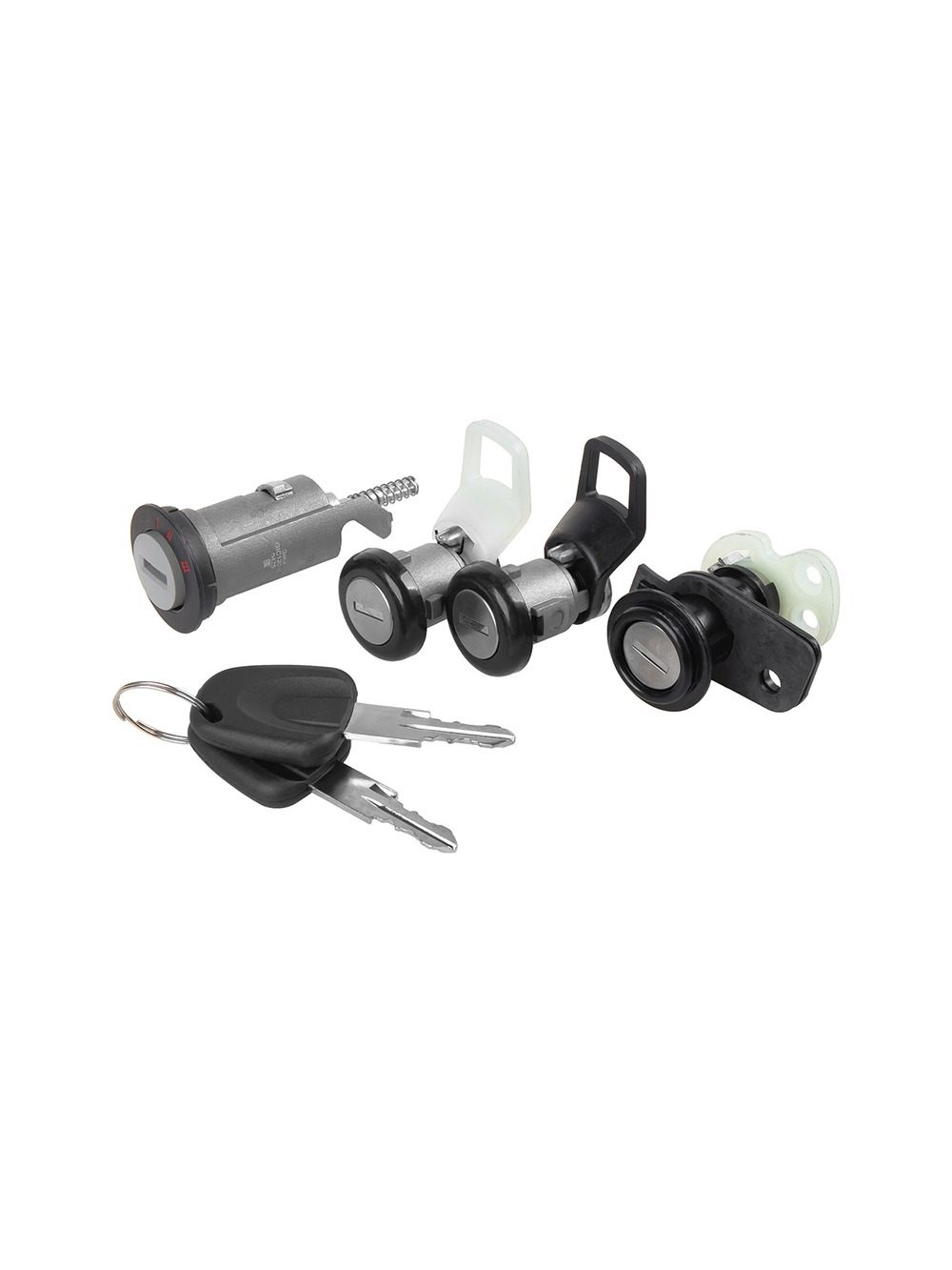 Сердцевина(личинка) замка двери с ключами (к-т) для DAEWOO Nexia 95-> GANZ GIC12010