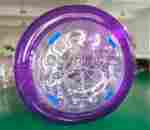 Аттракцион Водный роллер (Гидророллер) "Фиолетовый" ПВХ 2,6*2,2*2,2 м.