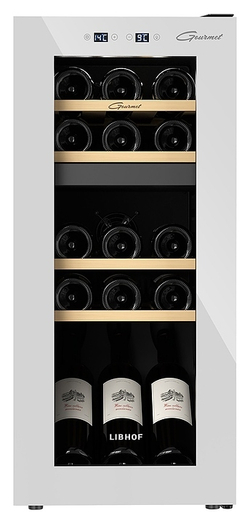 Винный шкаф Libhof Gourmet GMD-15 white белый