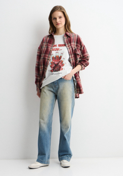 Джинсы Cut голубой