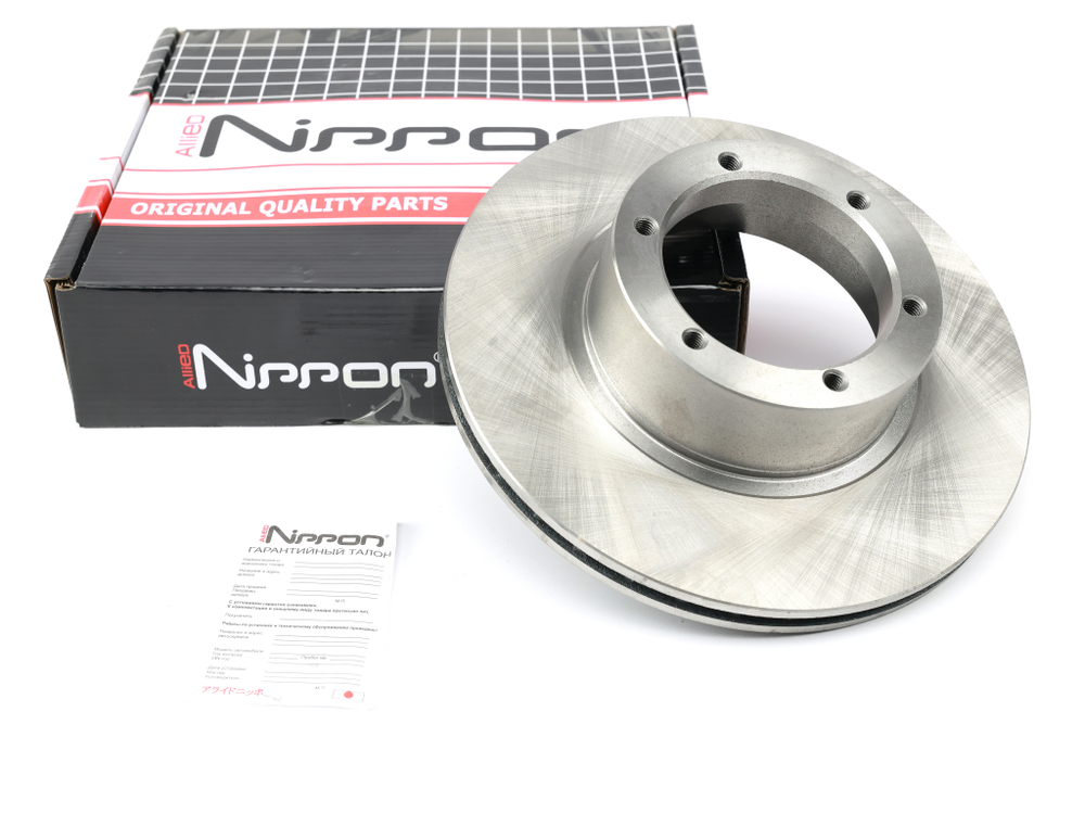 Тормозной диск ГАЗ-3302, Газель нового образца (3302-3501077, D=104мм) NIPPON