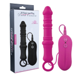 Анальный стимулятор "Anal Plug - Dutch Cannon" с вибрацией (Цвет: розовый)