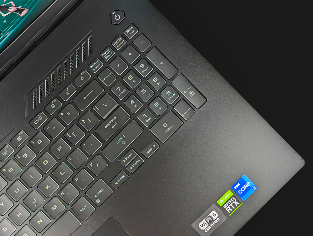 Игровой ноутбук ASUS TianXuan I7-12700H/RTX3060/16GB/512GB/17.3"/360Hz/win11