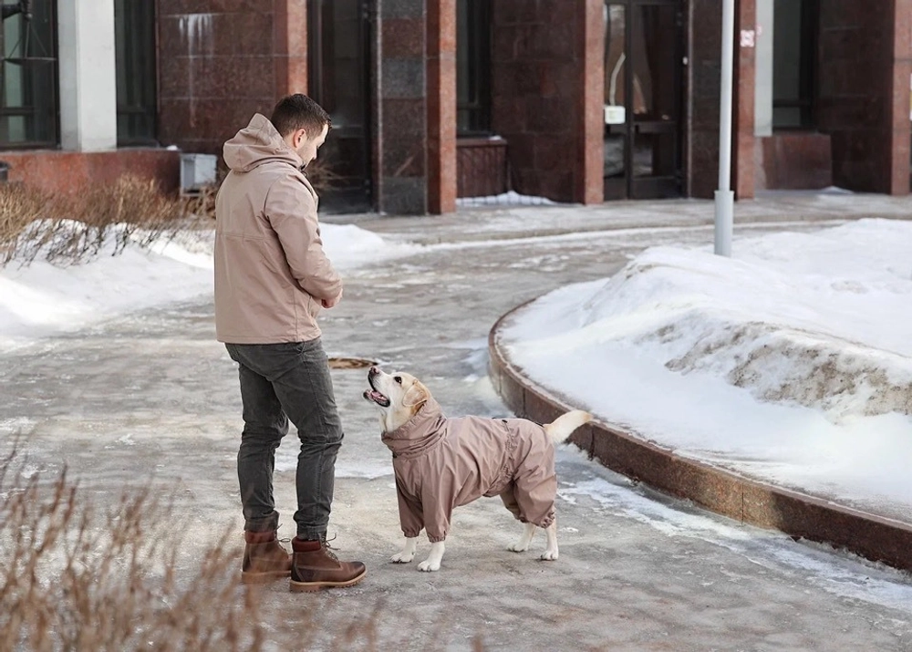Анорак дождевик женский Капучино