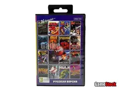 Картридж 16-Bit - 16в1 BARE KNUCKLE 3/M K 2,3/ SPIDER MEN 2,3/TOY STORY+...