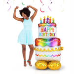 Торт С Днем рождения Яркий Ростовой шар