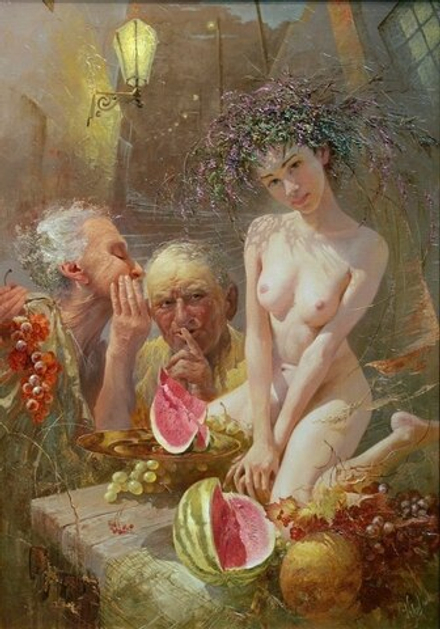 Клапоух Юрий (род. 1963) - эротическое искусство русского художника