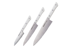 Набор ножей 3шт Samura Harakiri SHR-0220W/K