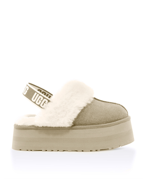 Ugg Funkette Suede Platform Sand