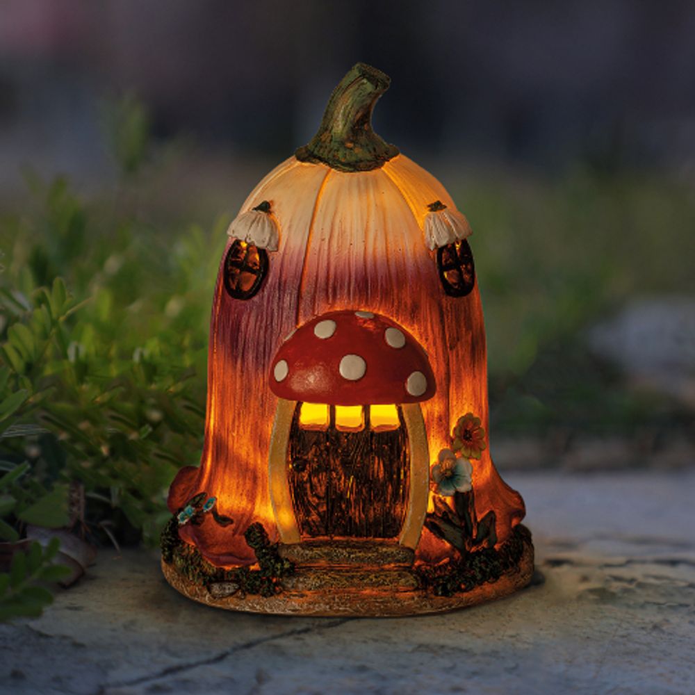 Светильник уличный ЭРА ERASF22-12 на солнечных батареях садовый Сказка 19 см | Садовые декоративные светильники