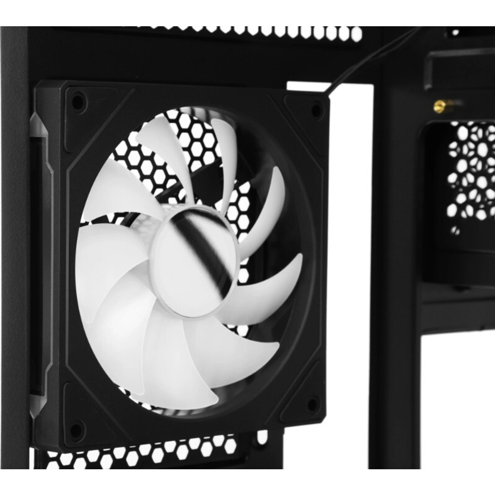 Корпус Formula V Line Crystal Z9M Black, mATX, без БП