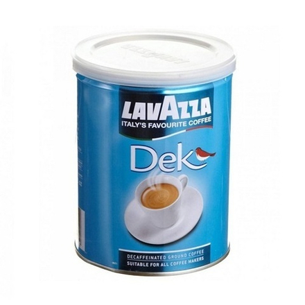 Lavazza Dek, молотый, ж/б, 250 гр.