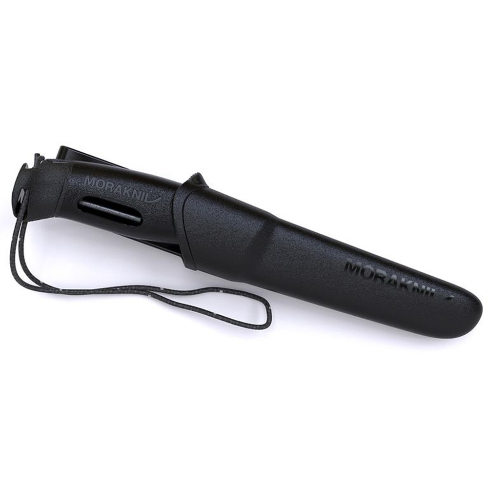 Нож Morakniv Companion Spark Black, нержавеющая сталь, черный
