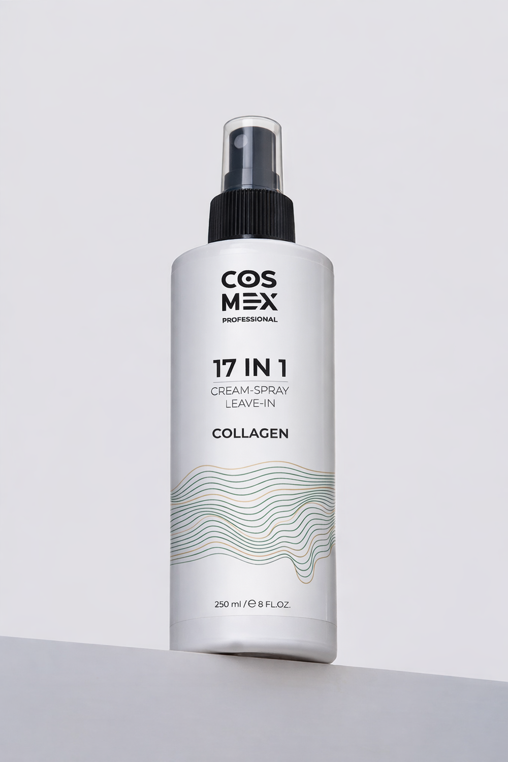 Cosmex Cream-Spray Leave-in Collagen Крем-спрей несмываемый для волос 17 в 1 с коллагеном 250 мл