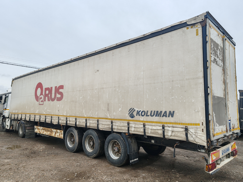 KOLUMAN S Полуприцеп шторный S (длина 16,5 м.)