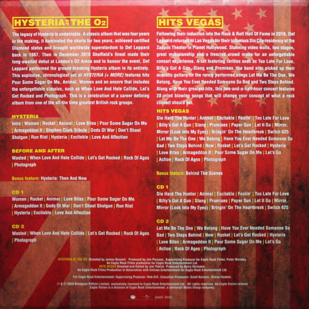Def Leppard / London To Vegas (Limited Edition)(4CD+2Blu-ray)