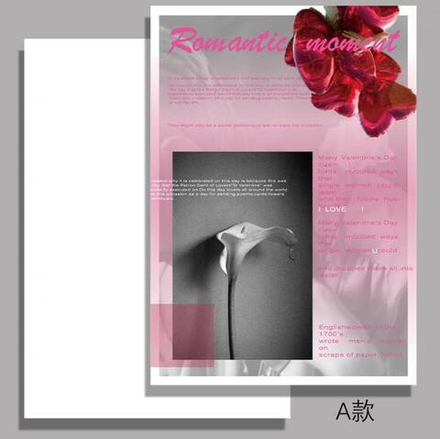 ЛИСТ бумага "Romantic moment" 38*50см/10шт