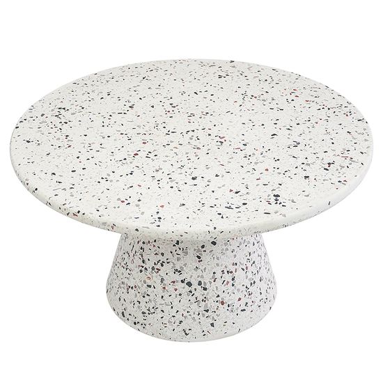 Столик журнальный bayn, D60 см, белый