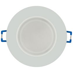 Светильник встраиваемый декоративный ЭРА DK103 WH под лампу MR16 GU5.3 белый