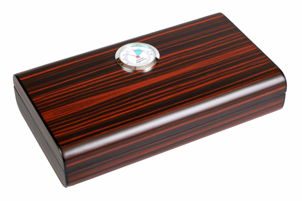 Хьюмидор Lubinski дорожный на 5 сигар, Эбеновое дерево