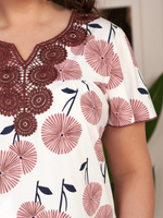 Пижама бриджи и футболка к/р(норма) 2034