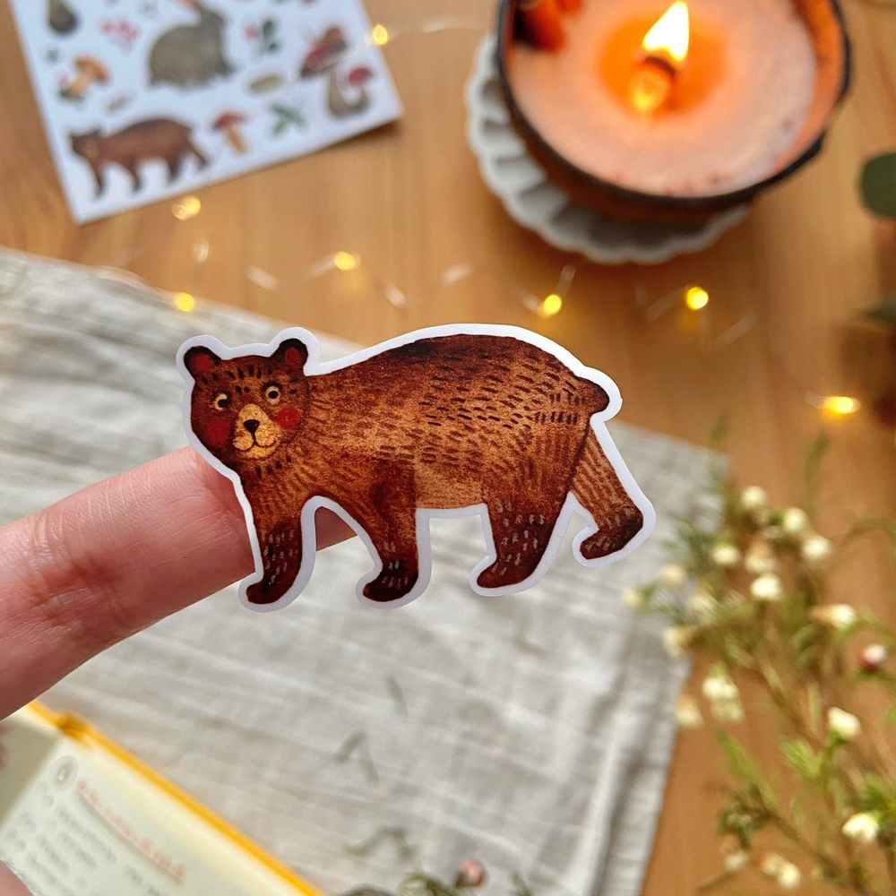 стикерпак "в лесу"