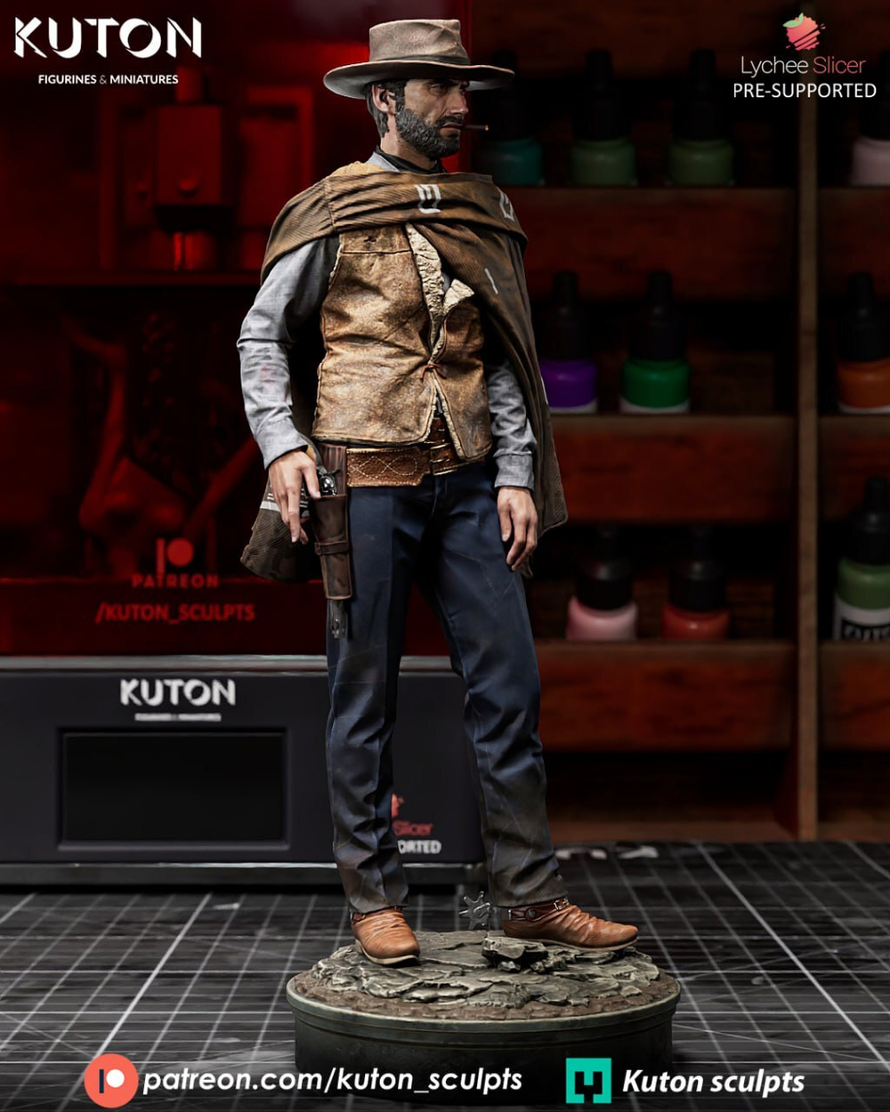 Клинт Иствуд Хороший плохой злой Фигурка