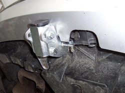 Фаркоп оцинкованный Galia R074A для Renault Megane II 2003-2008 (classic) седан/универсал, Megane III универсал 2008-(паспорт и сертификат в комплекте)(без электрики)