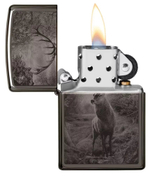 Зажигалка Black Ice® Deer Design ZIPPO 49059