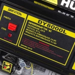 HUTER DY8000L бензиновый генератор 64/1/33